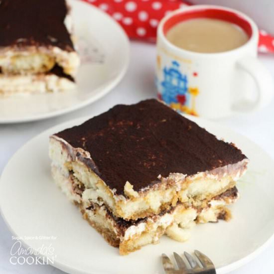 TIRAMISU ICEBOX CAKE
