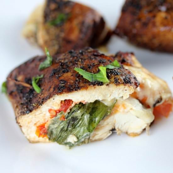 Stuffed Chicken Caprese