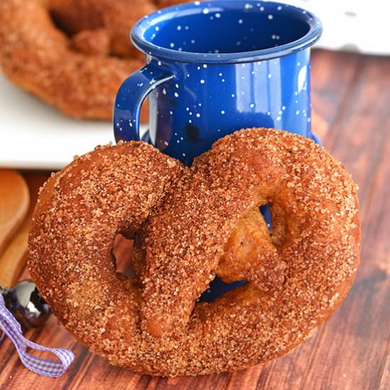 Sweet & Salty Whole-Wheat Pretzels