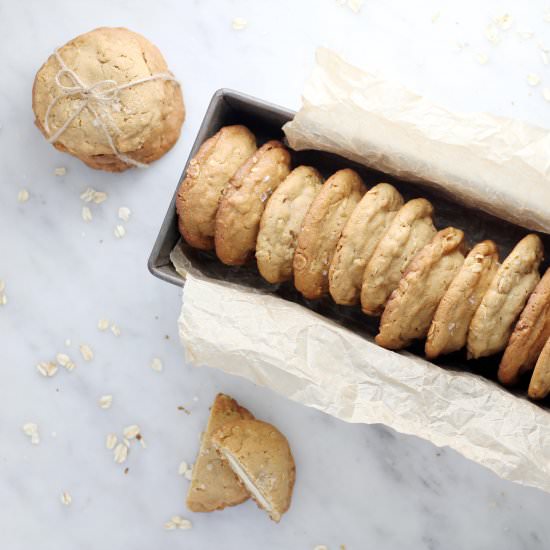 RITZ-Stuffed Peanut Butter Cookies