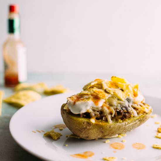 Taco Baked Potatoes