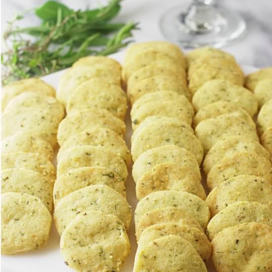 Parmesan Herb Crackers