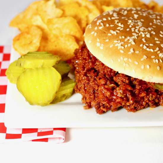 Yello Jersey Barbq on a Bun