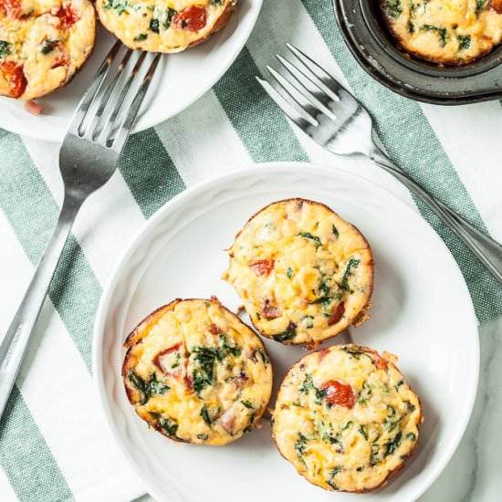 Muffin Pan Mini Quiche