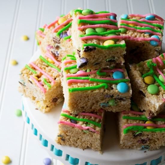 No-Bake Easter Rice Krispie Treats
