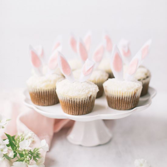 Carrot Cake Cupcakes for Easter