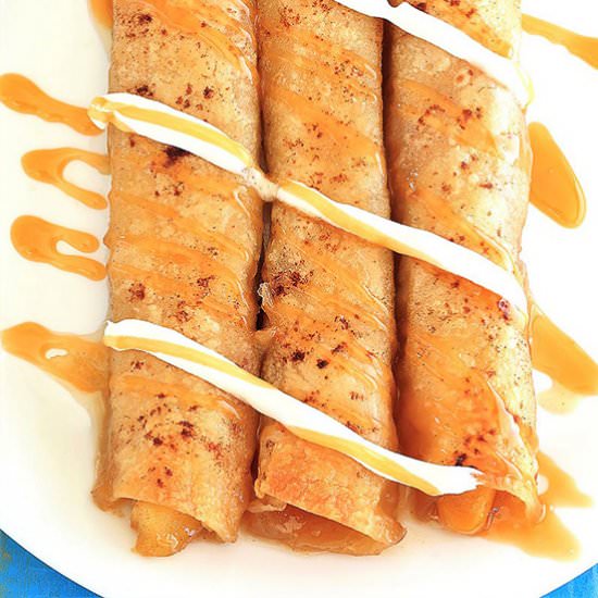 Apple Pie Enchiladas