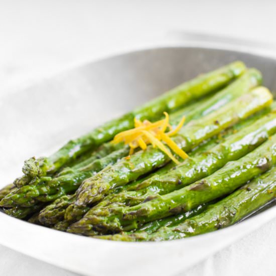 Lemon Sautéed Asparagus