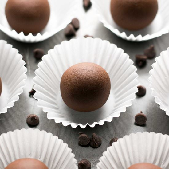 Dark Chocolate Mocha Truffles