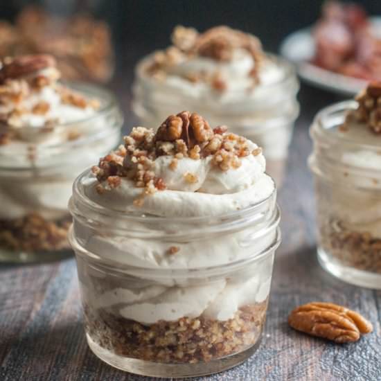 Lo Carb Maple Bacon No Bake Dessert
