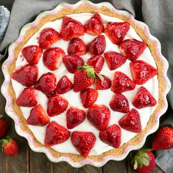 Strawberry Cream Pie