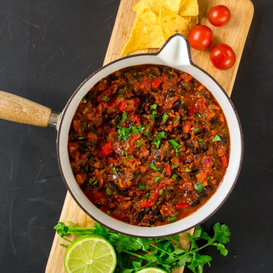 Chipotle & Black Bean Chilli