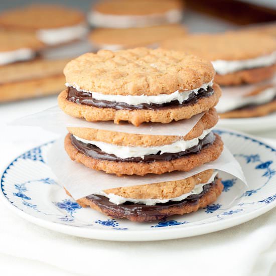 Flourless Peanut Butter Cookies