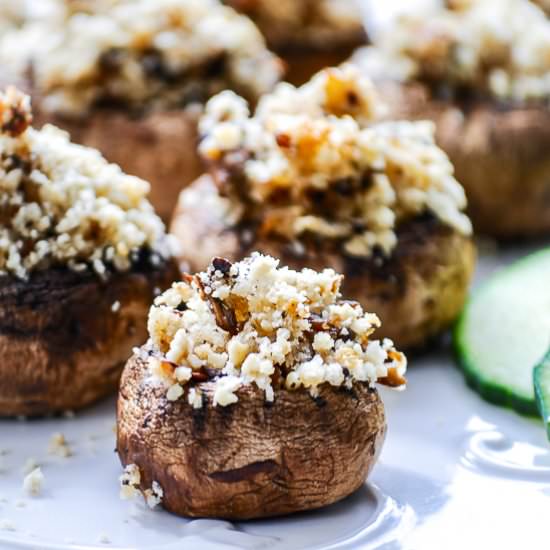 Quick and Tasty Stuffed Mushrooms