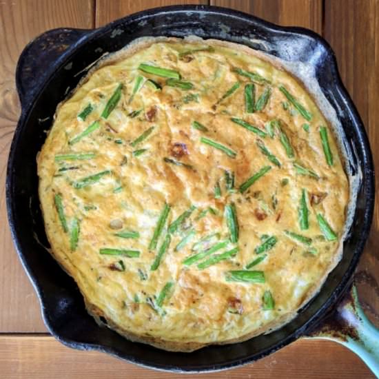 Spring Asparagus Frittata