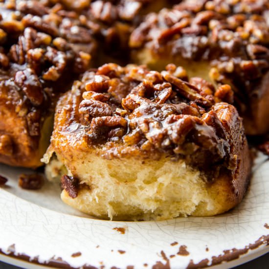 Maple Pecan Sticky Buns