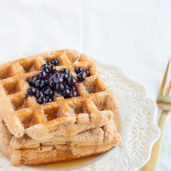 Gluten Free Plant Strong Waffles