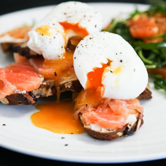 Smoked Salmon & Blood Orange Brunch