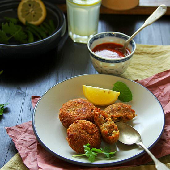 FISH CUTLETS-INDIAN FISH CROQUETTES