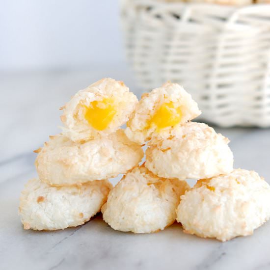 Coconut Macaroon Easter Eggs