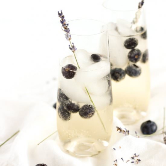 Blueberry Lavender Sangria