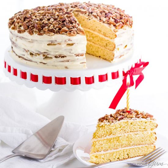 Gluten-Free Birthday Cake (Keto)