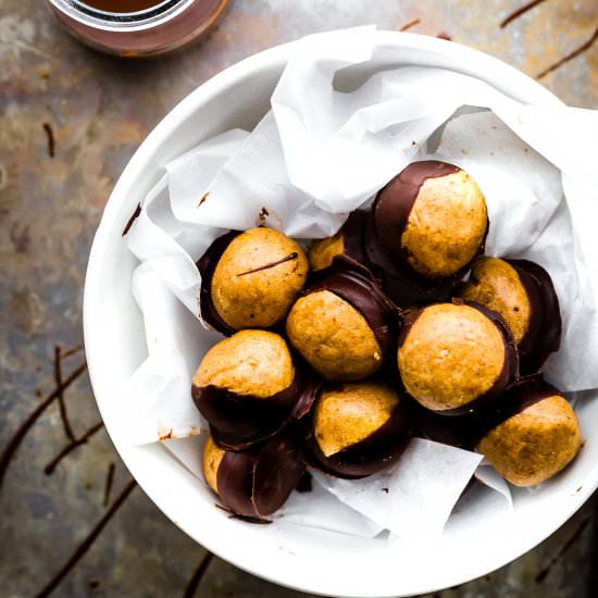 Peanut Butter Protein Buckeyes