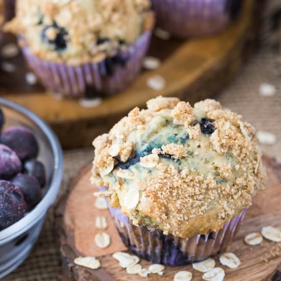Blueberry Streusel Muffins