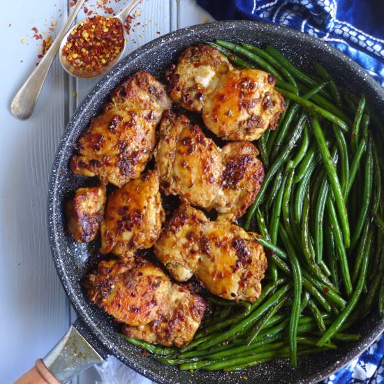 Spicy Cumin Chicken Thighs