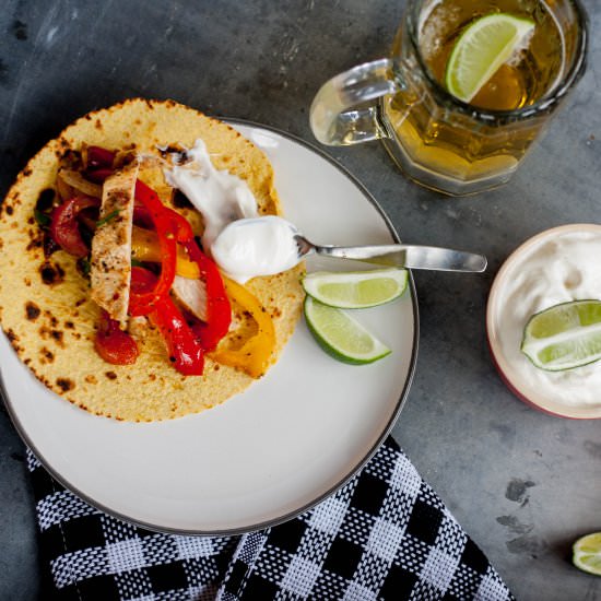 Fast & Easy Chicken Fajitas