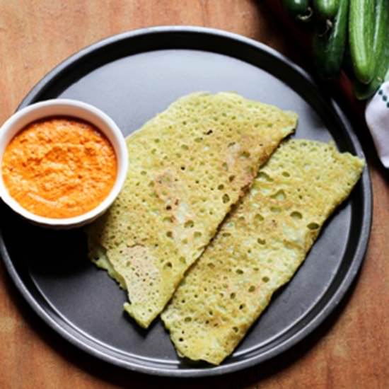 Cucumber Neer Dosa