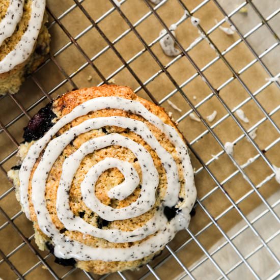 Blueberry Earl Grey Scones