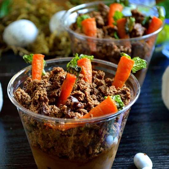 Easter Dirt Dessert Cup