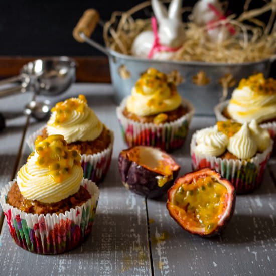 Passion Fruit Cupcakes