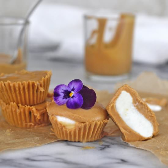Mini Cashew Vanilla Cream Cups