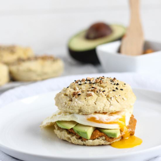Everything Biscuit Sandwiches