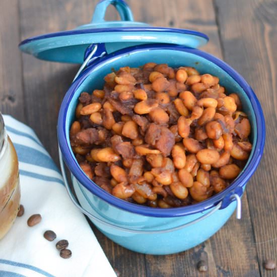 Cold Brew Coffee Baked Beans