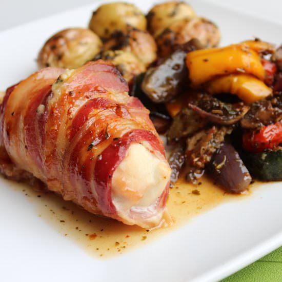 Stuffed Chicken One Sheet Meal