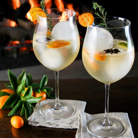 Kumquat Gin Tonic