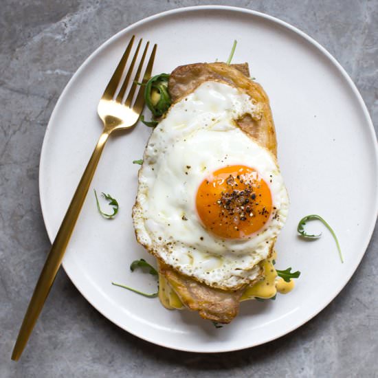 Healthy Bacon & Egg Sandwich