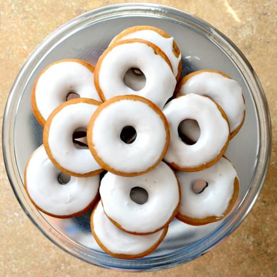 Vegan Carrot Cake Donuts