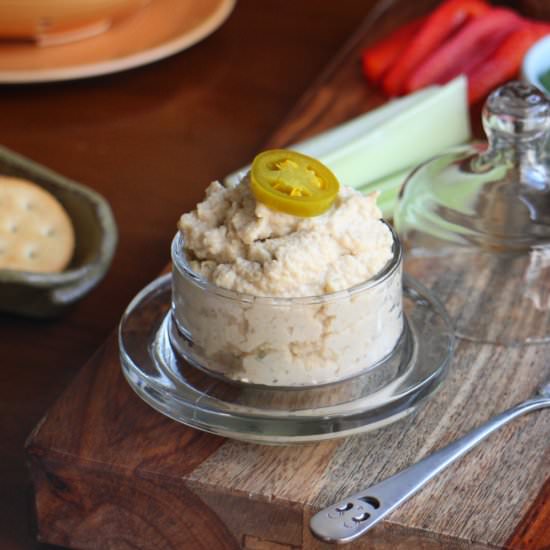 Jalapeño Cashew Cheese Spread