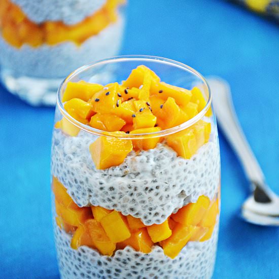 Mango Chia Pudding