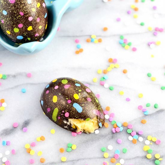 Salted Caramel Cream Easter Eggs