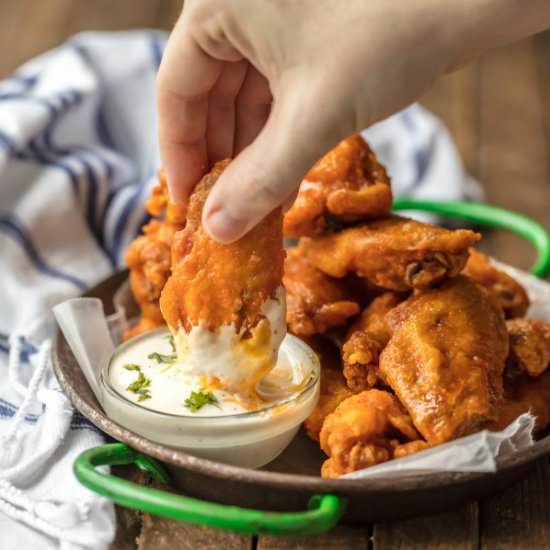 Best Fried Buffalo Wings