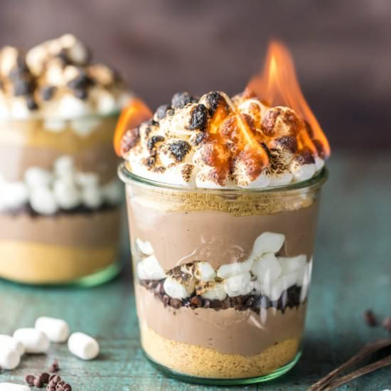 S’more Breakfast Parfaits