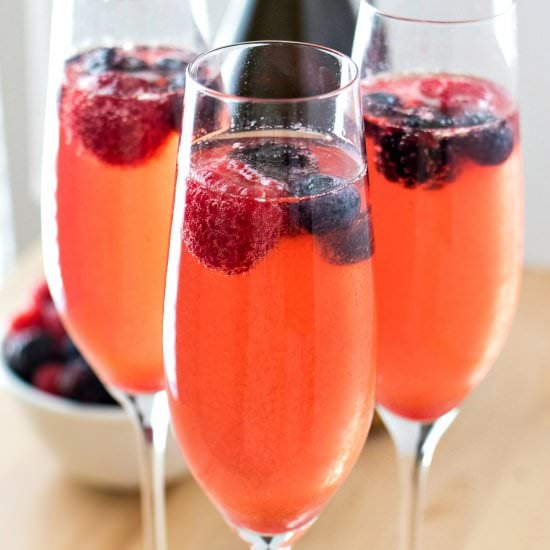 Berry Mimosas
