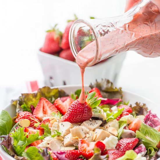 Strawberry Salad with Chicken