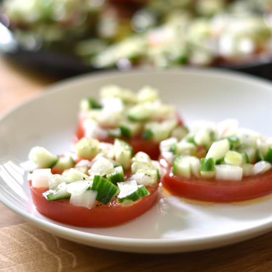 Sliced Tomato Salad