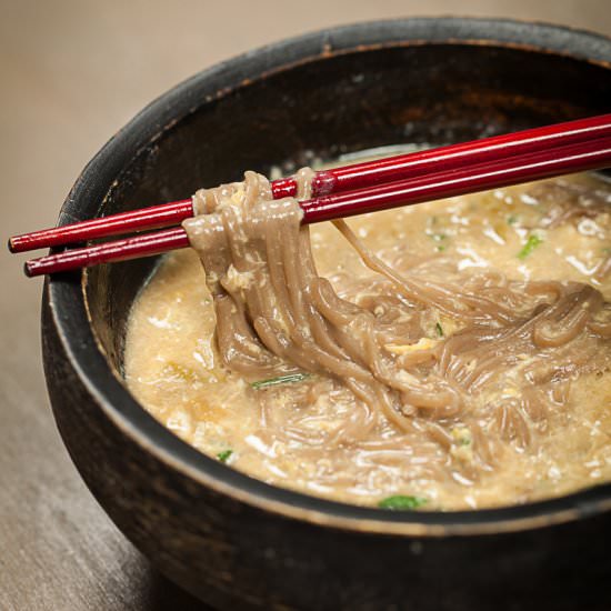 Creamy Noodle Soup (gluten-free)